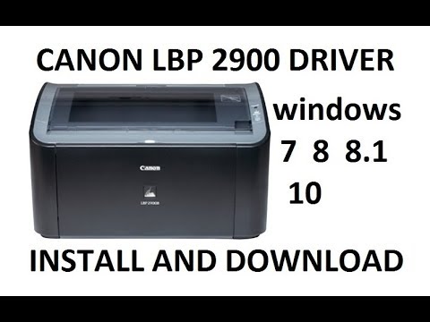 canon lbp 2900b driver download